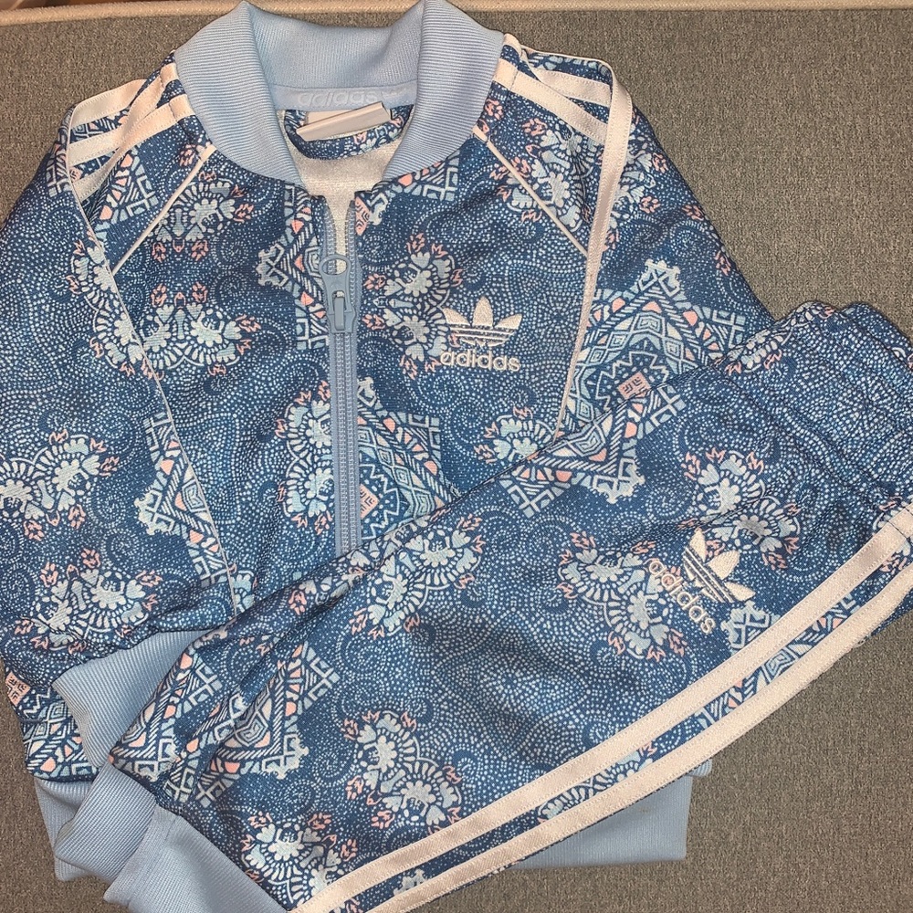 Adidas infant track suit